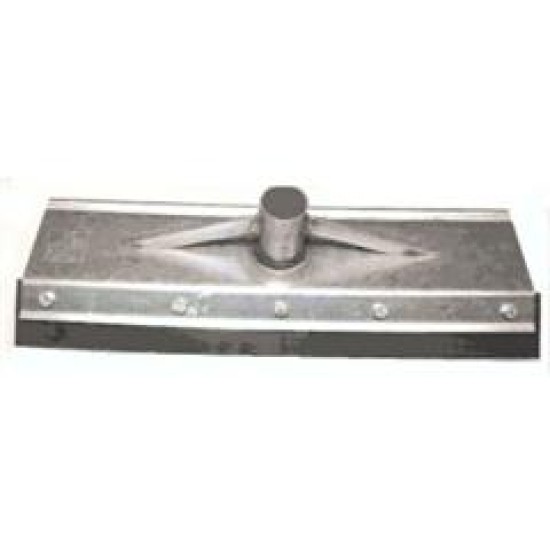 Mestschuif RVS 55cm met canvasgummi