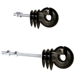 Oogisolator voor ijzeren paal M6 (per stuk) Oogisolator voor ijzeren paal M6 (per stuk)