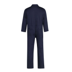 drukknoopoverall blauw