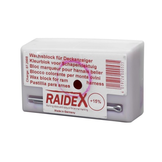 Dekblok Raidex rood Dekblok Raidex rood