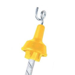 Rantsoenpaal met krulisolator