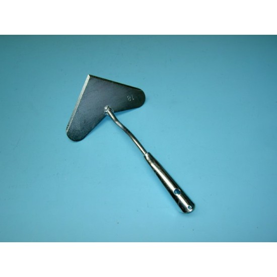 Schoffel hart model verzinkt 18CM