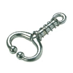 Stierengeleider 11CM vernikkeld