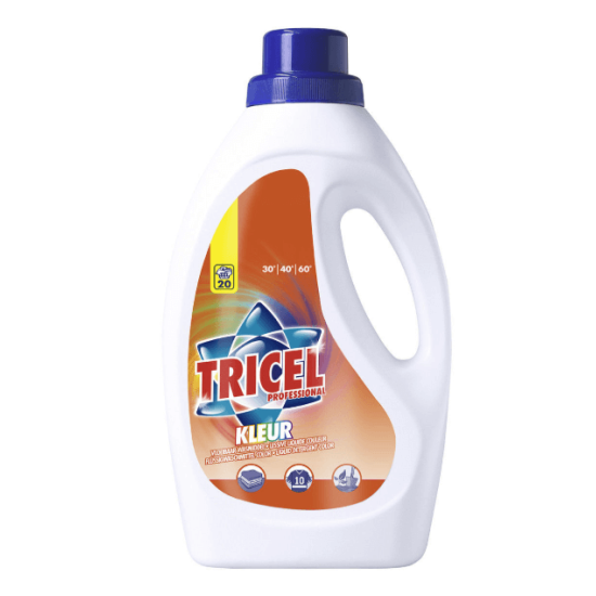 Tricel wasmiddel kleur Tricel wasmiddel kleur