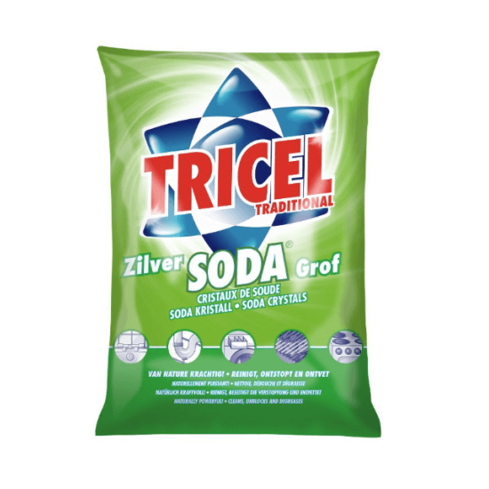 Tricel zilversoda grof kristal 1kg