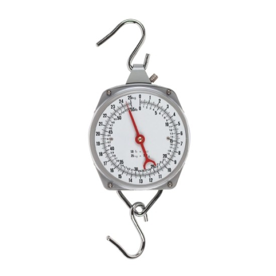 Weegklok 25kg schaalverdeling 100gr