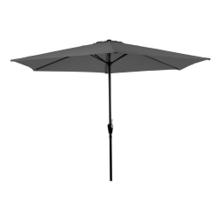 Parasol Gemini grijs 3 meter