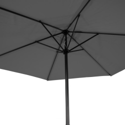Parasol Gemini grijs 3 meter Parasol Gemini grijs 3 meter