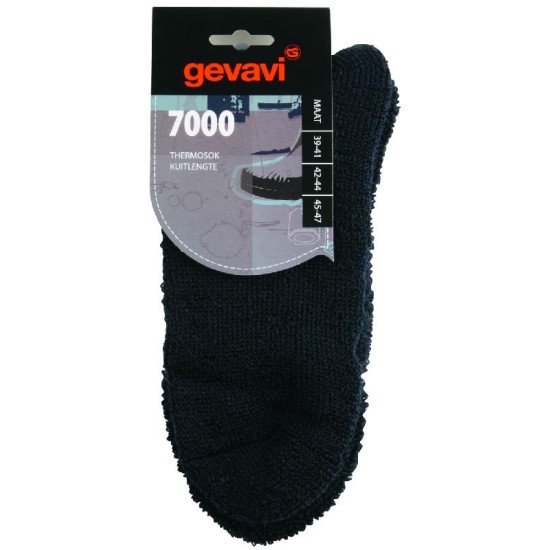 Thermosokken kuit 7000 blauw Thermosokken kuit 7000 blauw