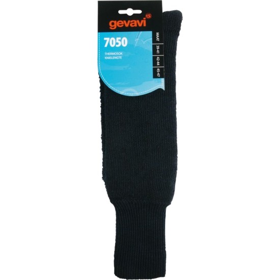 Thermosokken knie 7050 blauw