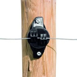 W-isolator zwart (25st) Gallagher