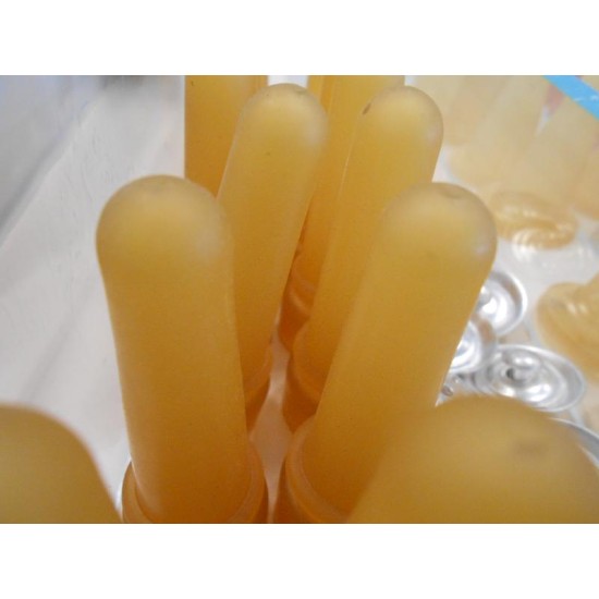 Speen bruin (latex) voor lambar 6-speens