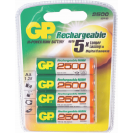GP Recyko oplaadbare batterijen AA 1300mAh