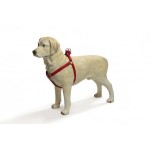 Macleather borsttuig rood 15X35-60