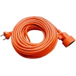Verlengsnoer 10 meter 2X1MM H05VV