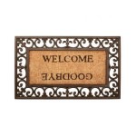 Deurmat Welcome/Goodbye