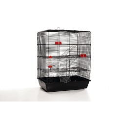 Rattenkooi Remy zwart 58x38x71cm Rattenkooi Remy zwart 58x38x71cm
