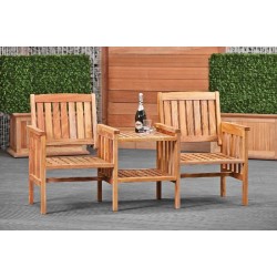 Love Seat tuinbank hardhout