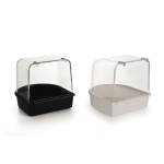 Beeztees plastic badhuisje wit