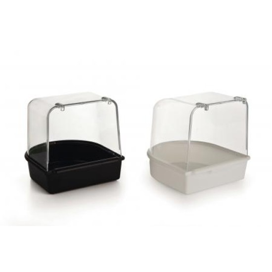 Beeztees plastic badhuisje wit