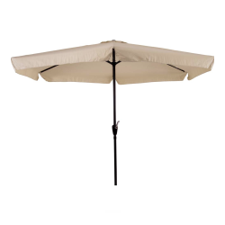 Parasol Gemini ecru 3 meter