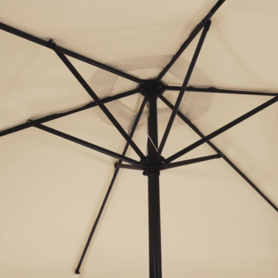 Parasol Gemini ecru 3 meter Parasol Gemini ecru 3 meter