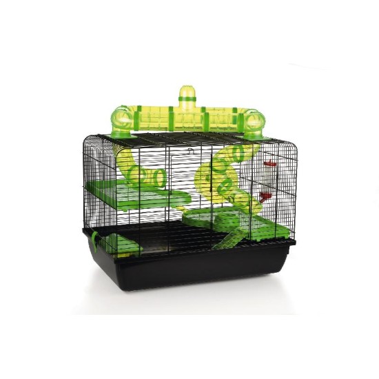 Knaagdierkooi Galaxy groen 58x38x43 Knaagdierkooi Galaxy groen 58x38x43