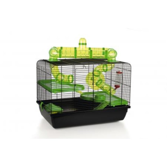 Knaagdierkooi Galaxy groen 58x38x43 Knaagdierkooi Galaxy groen 58x38x43