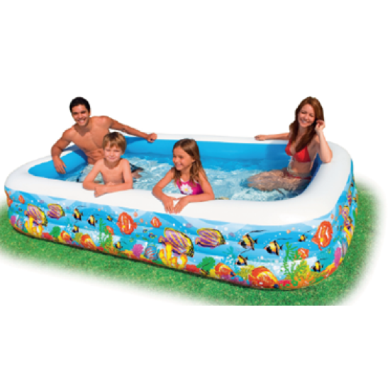 Familiezwembad Tropisch Rif 305x183x56cm