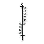 Buitenthermometer 25cm zwart Buitenthermometer 25cm zwart
