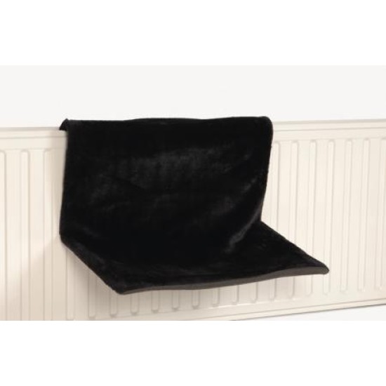 Radiatorhangmat Sleepy zwart 46X31X24
