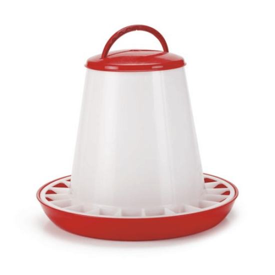 Ophangvoersilo kunststof met deksel 6kg Ophangvoersilo kunststof met deksel 6kg