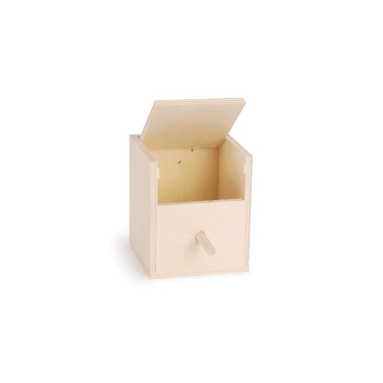 Houten broedkast open 10,5cm