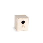 Houten broedkast met gat 10,5cm