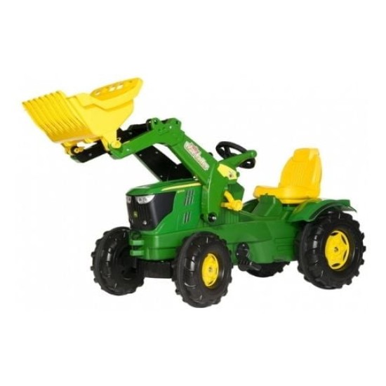 Rolly Toys Tractor John Deere 6210R met voorlader