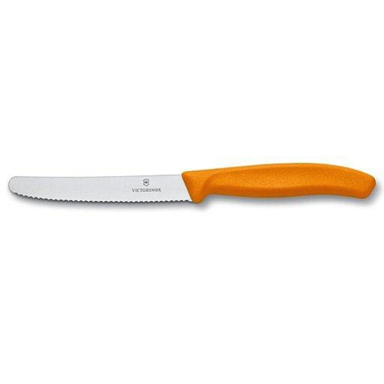 Victorinox tomaten/tafelmes RVS gekarteld oranje