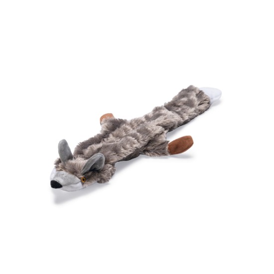 Beeztees pluche vos grijs 30cm