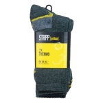 Thermosokken StappYellow antraciet 2 paar