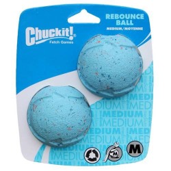 Chuckit rubber bal stuiter 2 stuks Chuckit rubber bal stuiter 2 stuks