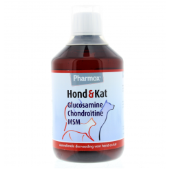 Pharmox Glucosamine Hond Kat Gewricht 500ml