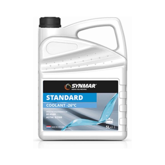 Synmar Koelvloeistof blauw -26 graden 5 ltr Synmar Koelvloeistof blauw -26 graden 5 ltr