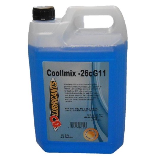 Synmar Koelvloeistof blauw -26 graden 5 ltr