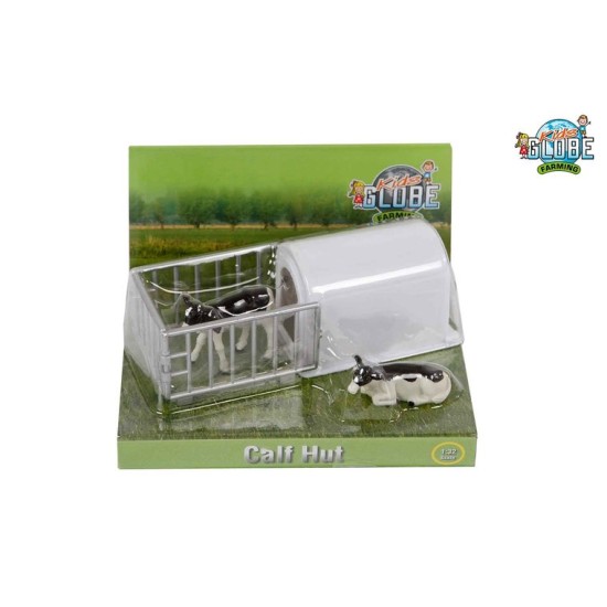 Kids Globe Kalverhut + 2 Kalfjes