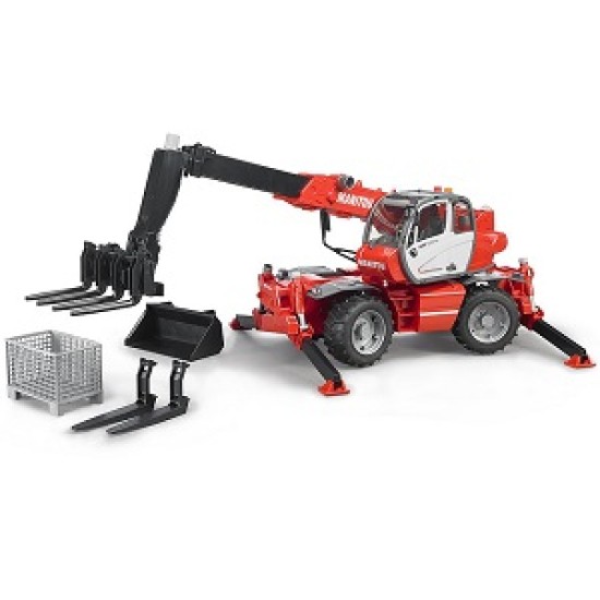 Bruder manitou MRT 2150 + accessoires 1:16