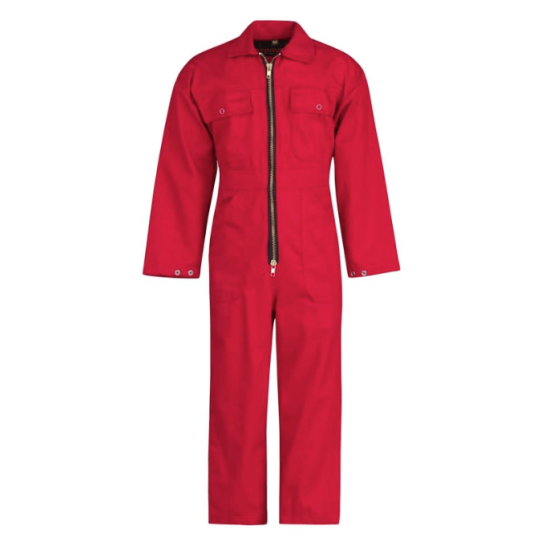 Kinderoverall Nicky rood