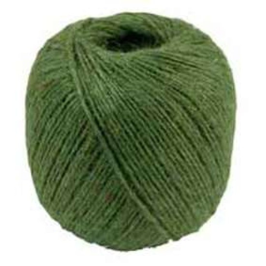 Jute bindtouw groen 250 meter