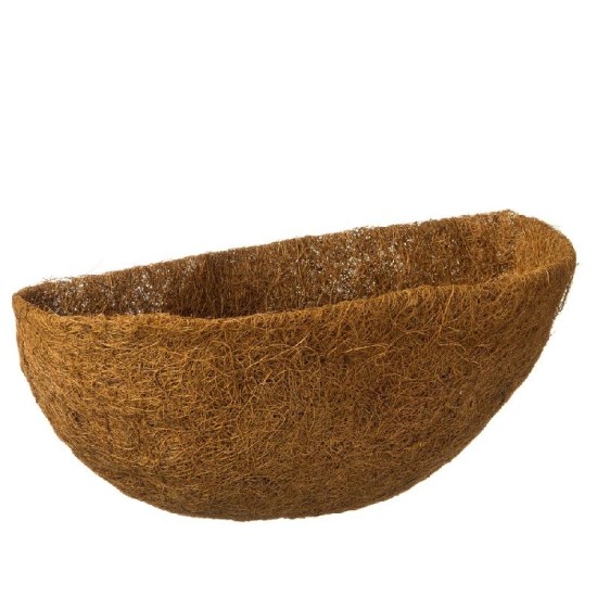 Kokos inlegvel hangmand 35cm halfrond Kokos inlegvel hangmand 35cm halfrond