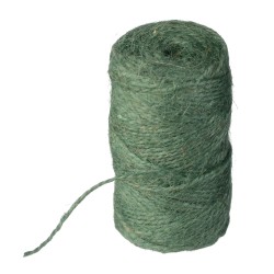 Jute bindtouw groen 75 meter