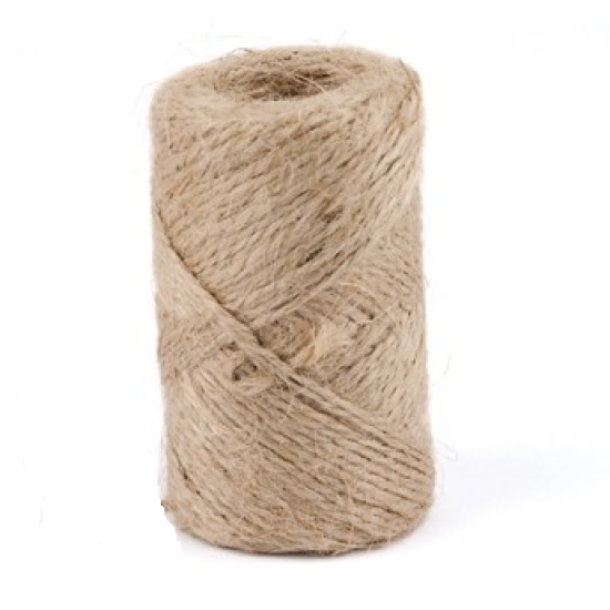 Jute bindtouw groen 75 meter