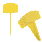 Plaatetiketten geel incl. tuinstift 13cm (10st) Plaatetiketten geel incl. tuinstift 13cm (10st)